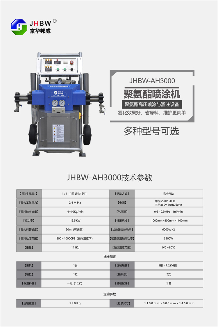      小型聚脲噴涂機